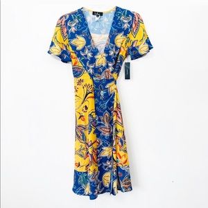 Lulu’s Floral Wrap Dress